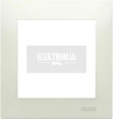 Klawisze i ramki - Simon KONTAKT- SIMON 54 KREM Ramka X1 DR1/41 - miniaturka - grafika 1