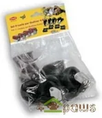 Sprzęt podróżny i transportery dla psów - Stefanplast Zestaw 4 kółek do transportera Gulliver IATA 4, 5, 6, 7 [96328] - miniaturka - grafika 1