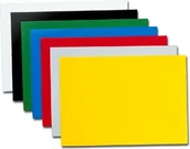 Okładki do laminatorów i bindownic - Fellowes Okładka nabłyszczana CHROMOLUX CZARNA 53785 - miniaturka - grafika 1