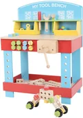 Mały majsterkowicz - Bigjigs Toys Stół na narzędzia - miniaturka - grafika 1