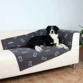 Legowiska dla psów - Trixie Kocyki i legowiska Kocyk szary ze wzorkiem rozmiar 150x100cm nr kat. 37185 - miniaturka - grafika 1