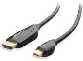 Kable - Cable Matters kabel Mini DisplayPort do HDMI 2 m czarny 101019-6 - miniaturka - grafika 1