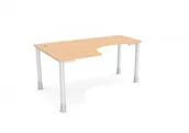 Biurka - WUTEH S.A. Biurko biurowe Polo PO-7 160x100 ) - miniaturka - grafika 1