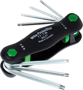 Wiha 7-częściowy zestaw kluczy Torx PocketStar, SB 363 P7 Wiha (23053) - Klucze i nasadki - miniaturka - grafika 3