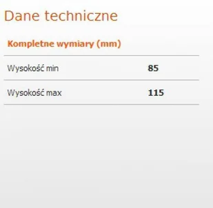 Sanplast Stelaże STS-087, 194-E1427 - Nogi i stelaże do brodzików - miniaturka - grafika 3