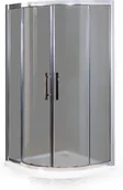 Kabiny prysznicowe - PMD Piramida Rodos 80 PW 185 KAB-PW-80-M - miniaturka - grafika 1