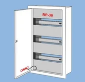 Rozdzielnie elektryczne - Karwasz Rozdzielnica podtynkowa RP-60-P P/T - miniaturka - grafika 1