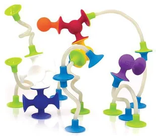 Fat Brain Toys Przyssawki - Squigz Benders FA098-1 - Klocki - miniaturka - grafika 3