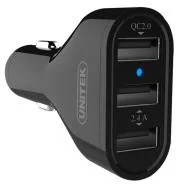 Unitek Unitek Ładowarka samoch 5xUSB QC3.0 dwustrefowa Y-P527 - Zasilacze do urządzeń sieciowych - miniaturka - grafika 3