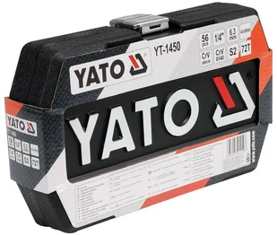 Yato Zestaw narzędziowy 1/4,kpl. 56 szt, xs YT-1450 - Zestawy narzędziowe - miniaturka - grafika 4