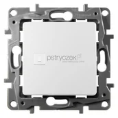 Wyłączniki światła i elektryczne - Legrand Niloe Przycisk przełączny 6a biały 664605 - miniaturka - grafika 1