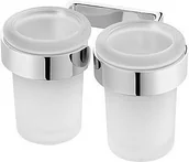 Kubki na szczoteczki do zębów - Bisk S.A. - kubek podwójna wisząca Natura 04310 - miniaturka - grafika 1