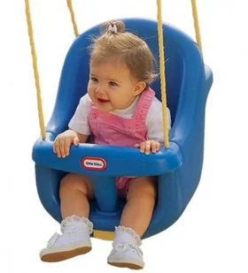 Little Tikes Huśtawka głęboka różowa 170959 - Place zabaw - miniaturka - grafika 3