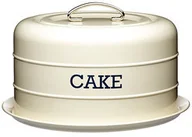 Pojemniki kuchenne - Kitchen Craft Kitchen Craft patera z kloszem - kremowa LNCTCRE - miniaturka - grafika 1