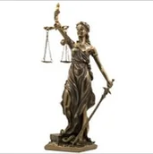 Figurki dekoracyjne - Veronese RZEŹBA PIĘKNA TEMIDA SPRAWIEDLIWOŚCI - miniaturka - grafika 1