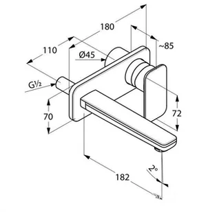 Kludi E2 492440575 - Baterie podtynkowe - miniaturka - grafika 2