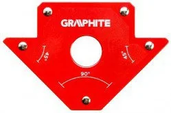 GRAPHITE Spawalniczy kątownik magnetyczny GRAPHITE 56H902 - Akcesoria BHP - miniaturka - grafika 2