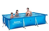 Baseny ogrodowe - Bestway Basen ogrodowy stelażowy 300 x 201 x 66 cm - miniaturka - grafika 1