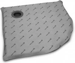 Radaway półokrągła płyta prysznicowa z kratką odpływową 79x79cm 5AK0808, 5K01, 5 - Brodziki prysznicowe - miniaturka - grafika 2