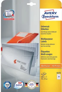Avery Zweckform Etykiety Zweckform 70x37 Trwałe 30ARK 720 Etykiet Białe 25 Arkuszy + 5 Arkuszy EXTRA ZW522 - Etykiety do drukarek - miniaturka - grafika 4