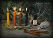 Świece - Magoi Agni Rytuał na szybką i korzystną sprzedaż mieszkania, domu, ziemi, firmy - miniaturka - grafika 1