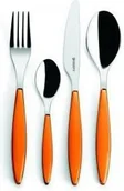 Zestawy sztućców - Guzzini Zestaw sztućców sztucców dla 6 osób Feeling pomarańczowy 2300.00.45 - miniaturka - grafika 1