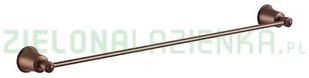 Omnires ART LINE Wieszak prysznicowy 65cm miedź antyczna AL53216 ORB AL53216_ORB - Wieszaki łazienkowe - miniaturka - grafika 3