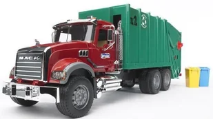 MACK śmieciarka rubin-granat) Nowa - Sport i wypoczynek - miniaturka - grafika 2
