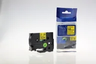 Taśmy do drukarek barwiące - Brother Aimotech Taśma zamiennik do 18mm/8m żółta flexi czarny nadruk TZEFX641 A (AZEFX641) - miniaturka - grafika 1