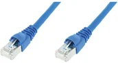 Kable miedziane - Telegaertner Kabel Sieciowy RJ45 L00005A0030 S/FTP CAT 6A 10 m Niebieski - miniaturka - grafika 1