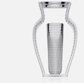 Kryształy - Kartell Wazon I Shine transparentny kryształowy - 1215-B4 - miniaturka - grafika 1