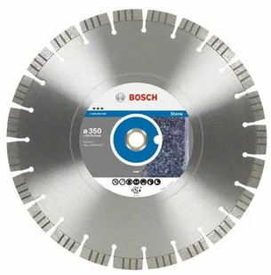 Bosch TARCZA DIAM STONE 350/20/25,4 - Akcesoria do elektronarzędzi - miniaturka - grafika 2