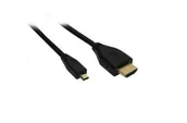 Kable - Wentronic Wtyczka kabel High Speed   HDMI z Ethernet 3,0 m HDMI A > wtyczka HDMI D (Micro) 1 szt. 4040849319433 - miniaturka - grafika 1