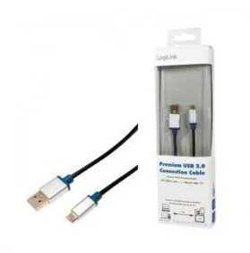Logilink Kabel Usb CU0063 Usb A (M) > micro Usb - Kable komputerowe i do monitorów - miniaturka - grafika 4
