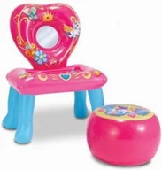 Zabawy w naśladowanie dorosłych - Play Wow Nadmuchiwana toaletka - Mała Księżniczka, PW-3154 - miniaturka - grafika 1