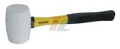 Młotki - Modeco młotek gumowy 900 g z trzonkiem Fiberglass MN-31-332 - miniaturka - grafika 1