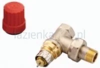 Danfoss Zawór 013g0031 obudowa RA-N niklowana matowo Typ 10, 3/8 cala, kanciasty kształt - Głowice termostatyczne - miniaturka - grafika 2