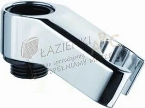 Kludi 6053905-00 SIRENA uniwersalny Uchwyt natryskowy G 1/2 chrom - Akcesoria łazienkowe - miniaturka - grafika 4