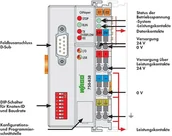 Podzespoły elektroniczne - WAGO Przyłącz magistrali CANopen CONTROLLER DSUB 750-838 1 szt - miniaturka - grafika 1