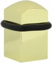 Domino ODBOJNIK KWADRATOWY 430 MOSIĄDZ SATYNOWANY 430 - Akcesoria do drzwi - miniaturka - grafika 2