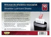 Niszczarki - materiały eksploatacyjne - Argo Arkusze olejowe do konserwacji noży tnących w niszczarkach NB-7191 - miniaturka - grafika 1