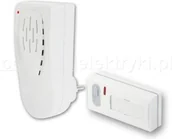 Dzwonki i gongi - Elektrobock ELEKTROBOK PL/ Dzwonek bezprzewodowy DO GNIAZDA SYRENA 30 - miniaturka - grafika 1