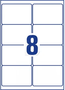 Avery Zweckform Etykiety wysyłkowe Zweckform odporne na pogodę 99,1 x 67,7mm 25 ark./op. L - Etykiety samoprzylepne i bloki etykiet - miniaturka - grafika 3