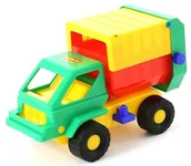 Samochody i pojazdy dla dzieci - POLESIE Poland Śmieciarka Kuzia mix - miniaturka - grafika 1