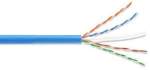 Digitus Assmann CAT 6A U-UTP INST CABLE 305 M/AWG 23 SIMPLEX LIGHT BLUE DK-1613-A-VH-305 - Kable miedziane - miniaturka - grafika 2