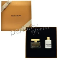 Zestawy perfum damskich - Dolce&Gabbana The One komplet 50 ml EDP & 100 ml BL) - miniaturka - grafika 1