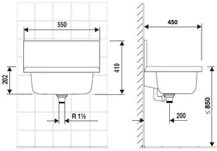 ABU-Plast COMPACT 6000901 (070003001) - Zlewy i komory gospodarcze - miniaturka - grafika 2