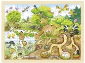 Puzzle - Goki Puzzle Natura 96 elementów - miniaturka - grafika 1