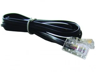 Gembird KABEL TELEFONICZNY Z KOŃCÓWKAMI RJ-11 6P4C 3M 4-ŻYŁY TC6P4C-3M - Patchcordy - miniaturka - grafika 3