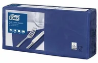 Folia, papier śniadaniowy, serwetki - Tork ciemno niebieska miękka serwetka lunchowa, składane w 1/4 (cena za 1500 szt.) 477412 - miniaturka - grafika 1